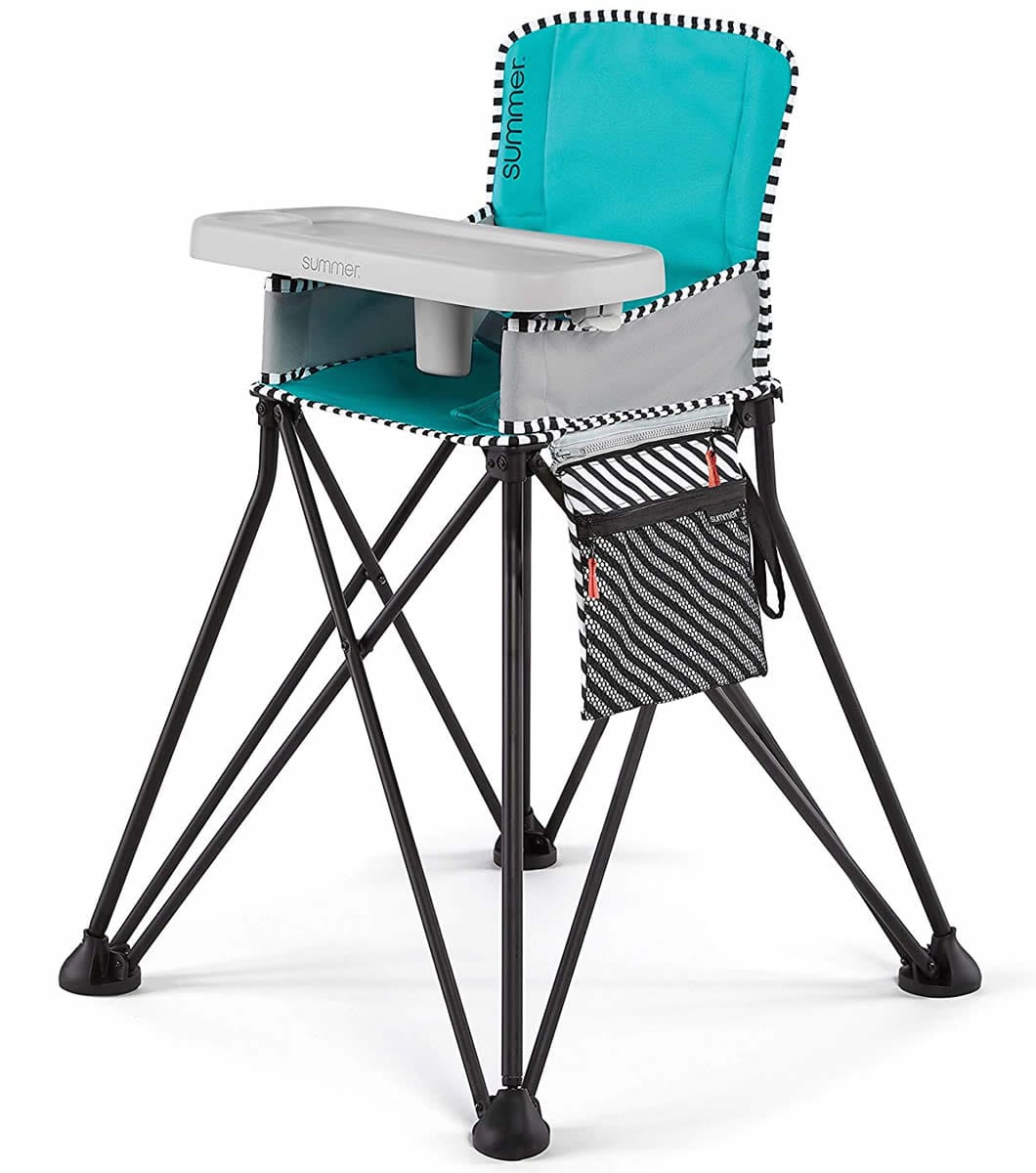 Summer Infant Pop ?n Dine SE Highchair - Aqua Sugar