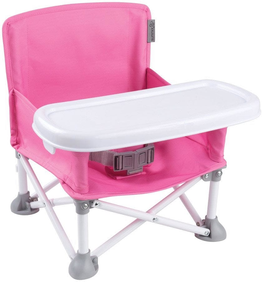 Summer Infant Pop 'n Sit Portable Booster Chair - Pink
