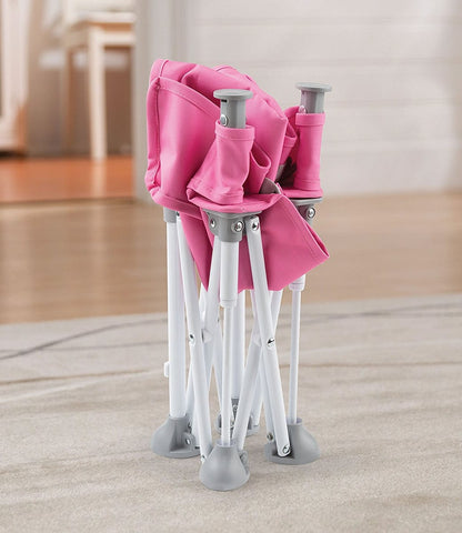 Summer Infant Pop 'n Sit Portable Booster Chair - Pink