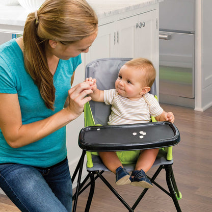 Summer Infant Pop ?n Sit Portable Highchair - Green