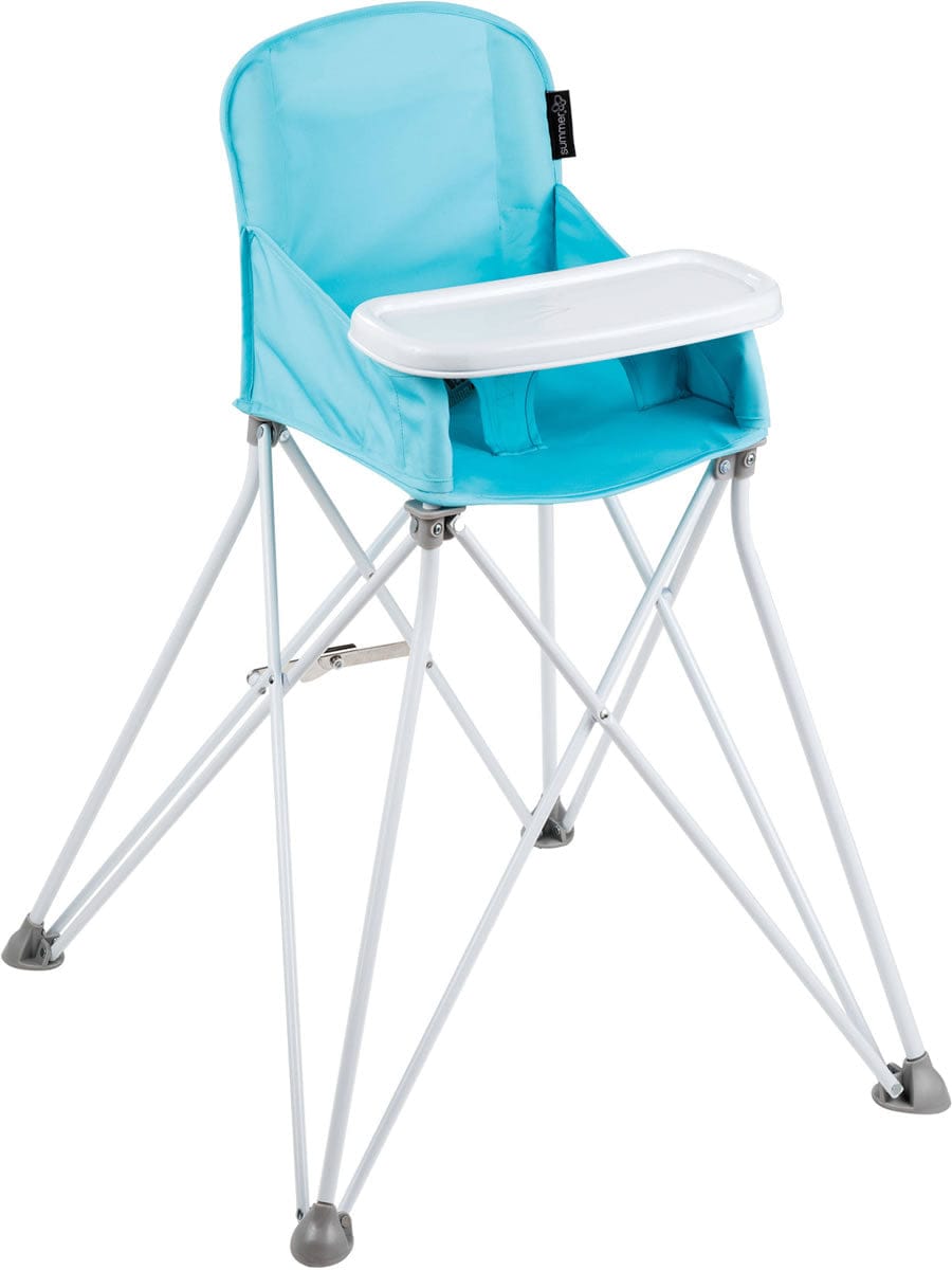 Summer Infant Pop 'N Sit Portable Highchair - Aqua Splash