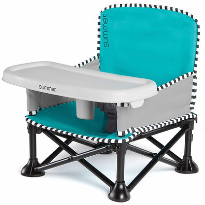 Summer Infant Pop ?N Sit SE Booster - Aqua Sugar