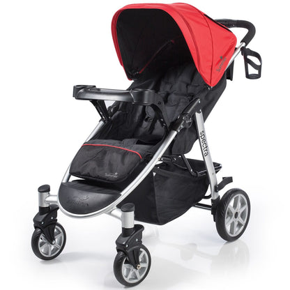 Summer Infant Spectra Stroller - Jet Set/Red - 21430