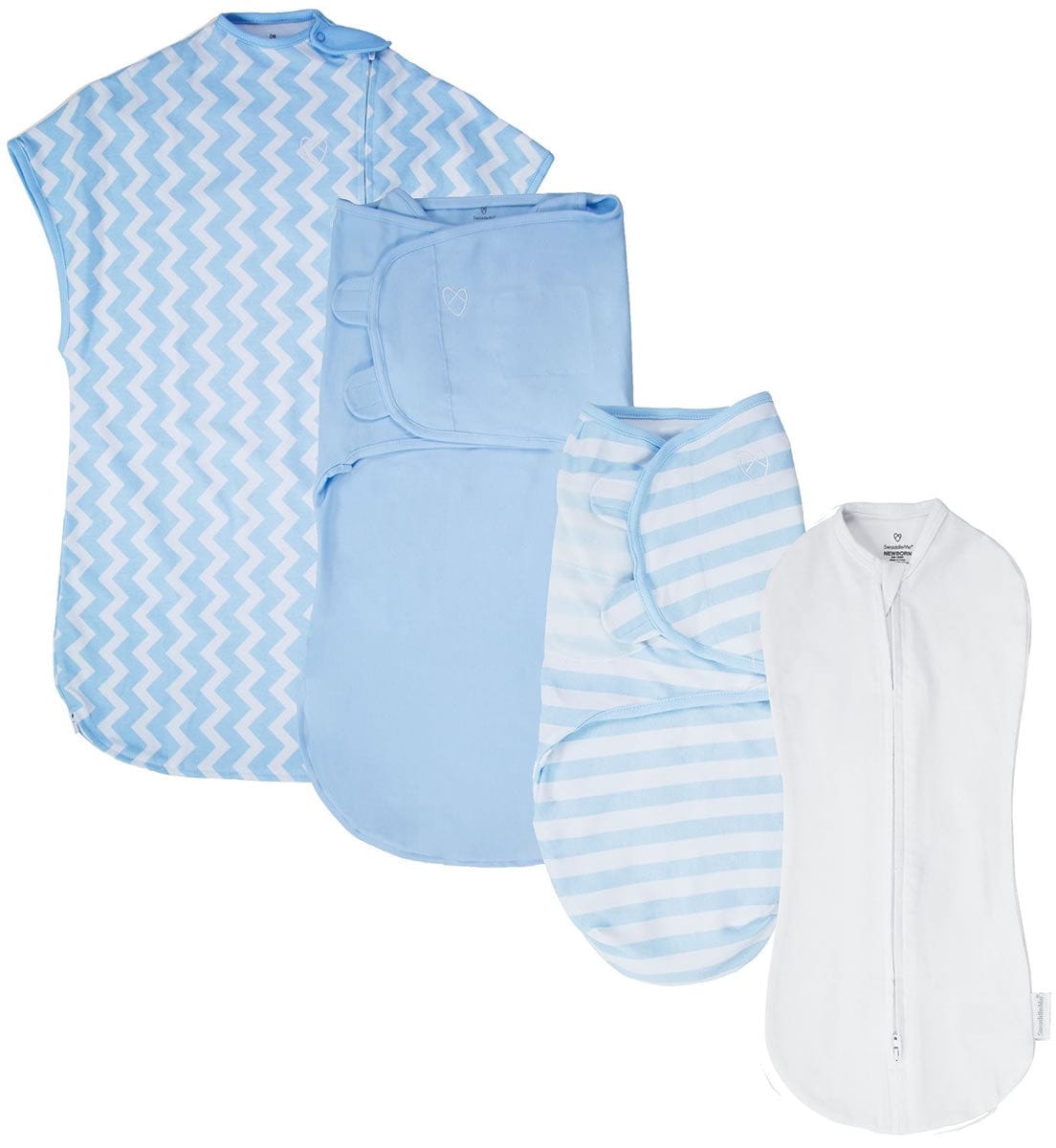 Summer Infant SwaddleMe 1st Year Safe Sleep Gift Set - Blue - 88120