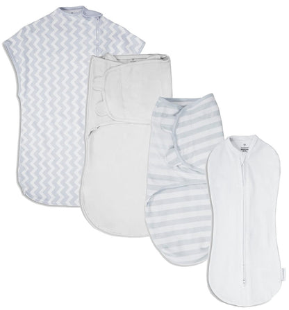 Summer Infant SwaddleMe 1st Year Safe Sleep Gift Set - Grey - 88100