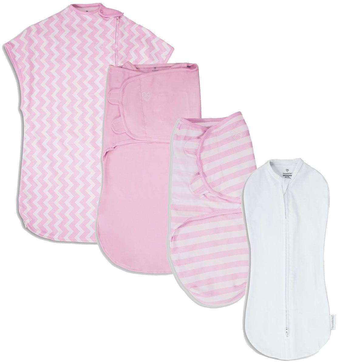 Summer Infant SwaddleMe 1st Year Safe Sleep Gift Set - Pink - 88110