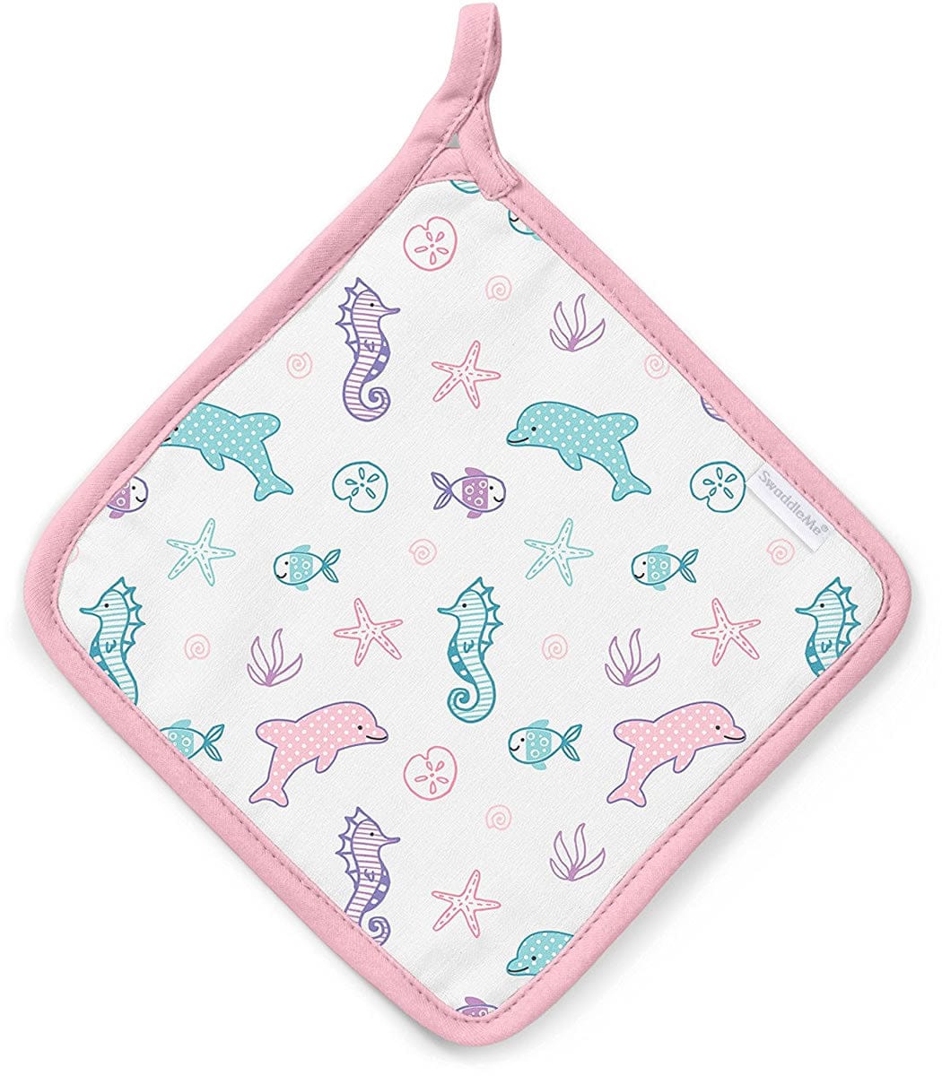 Summer Infant SwaddleMe Baby Bath Gift Set - Dolphin Splash - 57060