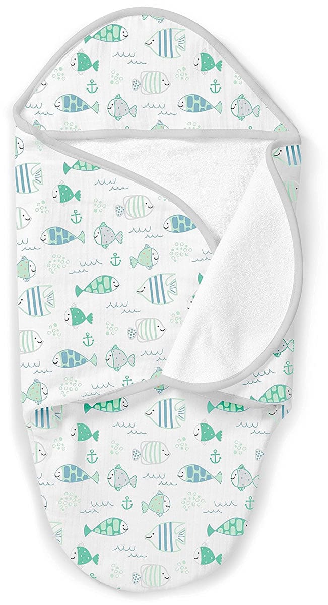 Summer Infant SwaddleMe Baby Bath Gift Set - Fishy Fishy - 57080