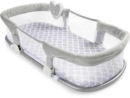 Summer Infant SwaddleMe Deluxe By Your Side Sleeper - Grey - 91360