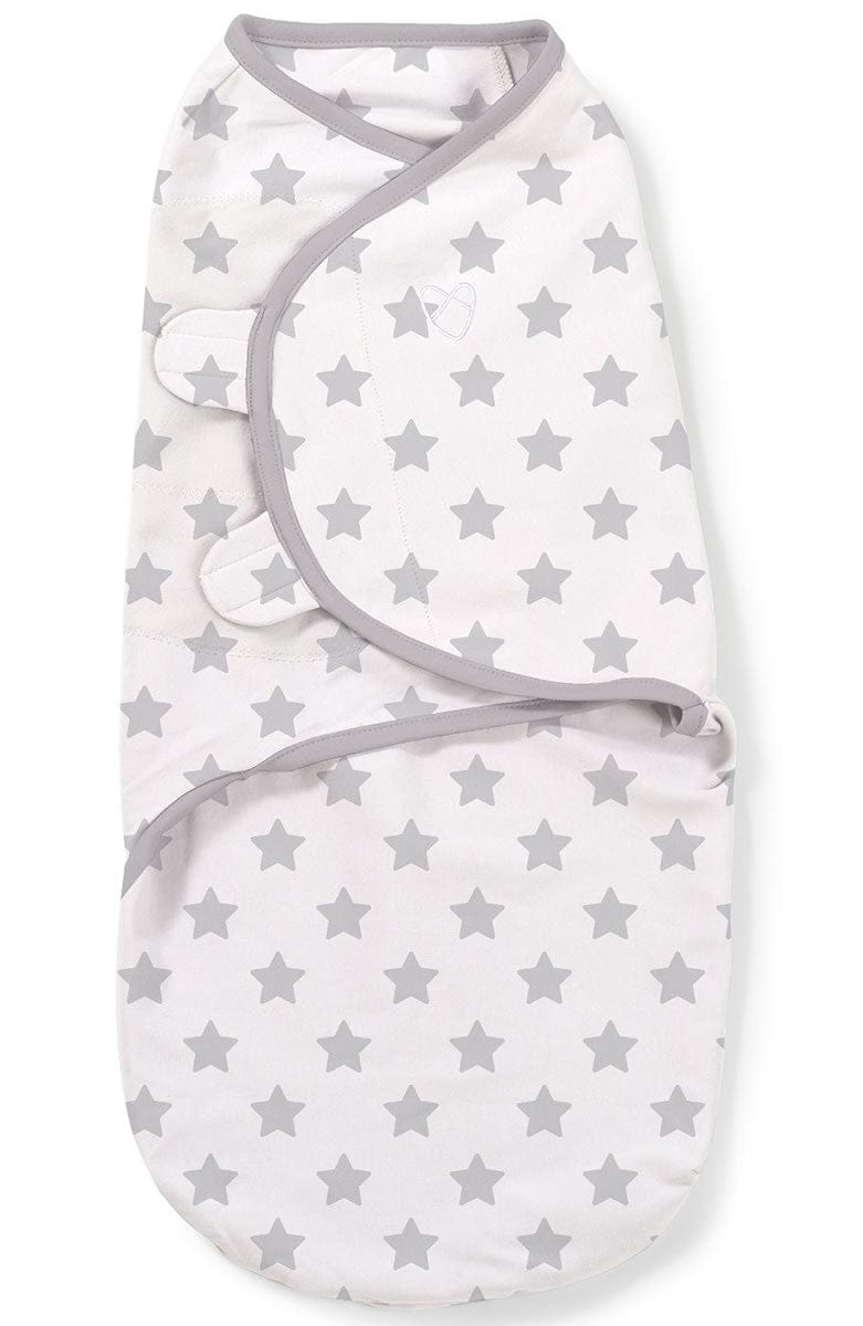 Summer Infant SwaddleMe - Grey Star (Small/Medium) - 87176