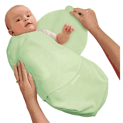 Summer Infant SwaddleMe Small Cotton Knit in Green - 73680