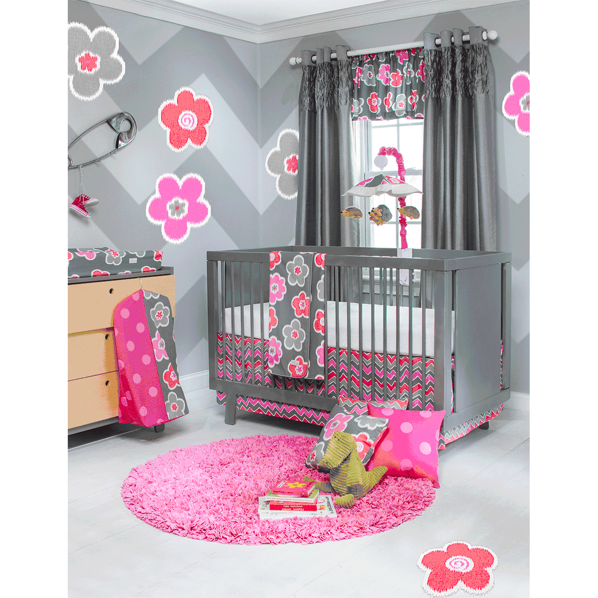 Sweet Potato Addison 3 Piece Crib Set