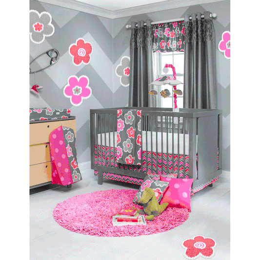 Sweet Potato Addison 3 Piece Crib Set