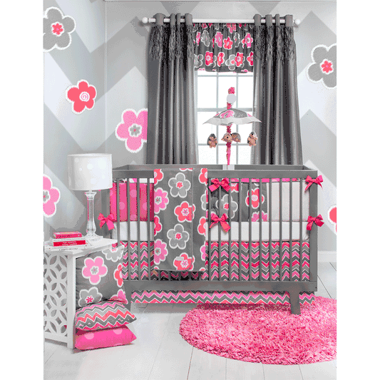 Sweet Potato Addison 4 Piece Crib Set