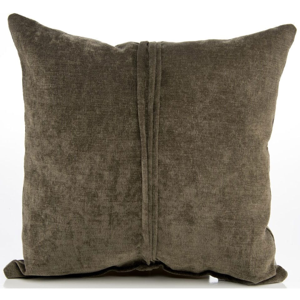 Sweet Potato Echo Throw Pillow - Brown Velvet - 11514
