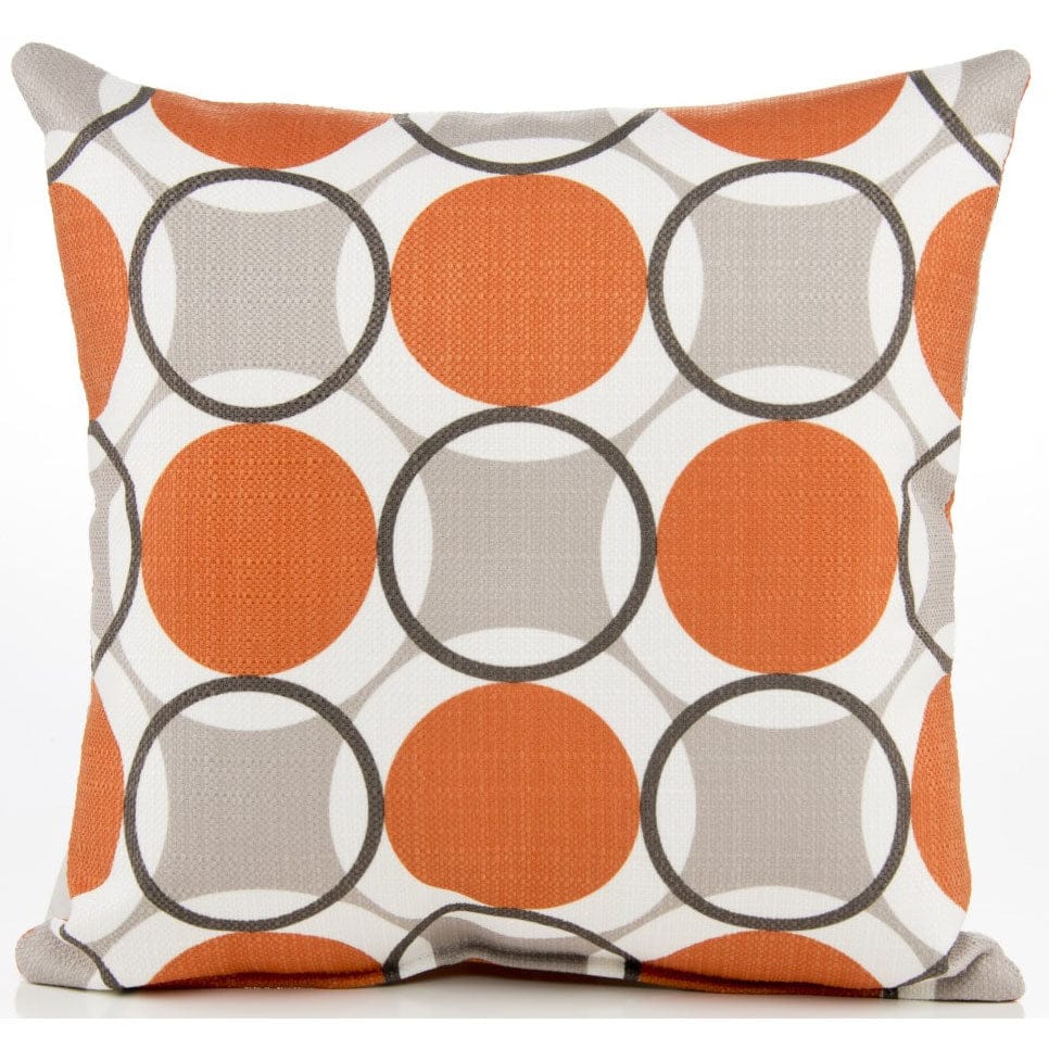 Sweet Potato Echo Throw Pillow - Circle Print - 11515