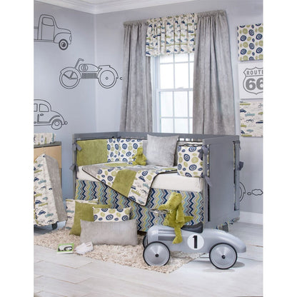 Sweet Potato Uptown Traffic 4 Piece Crib Bedding Set - 11840