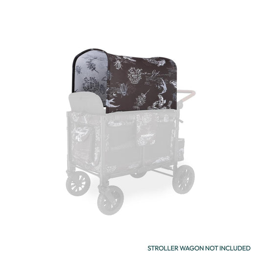 WonderFold W4 Elite/luxe Panoramic Canopy - Van Gogh Sketches - W4ELCPY-VGSK