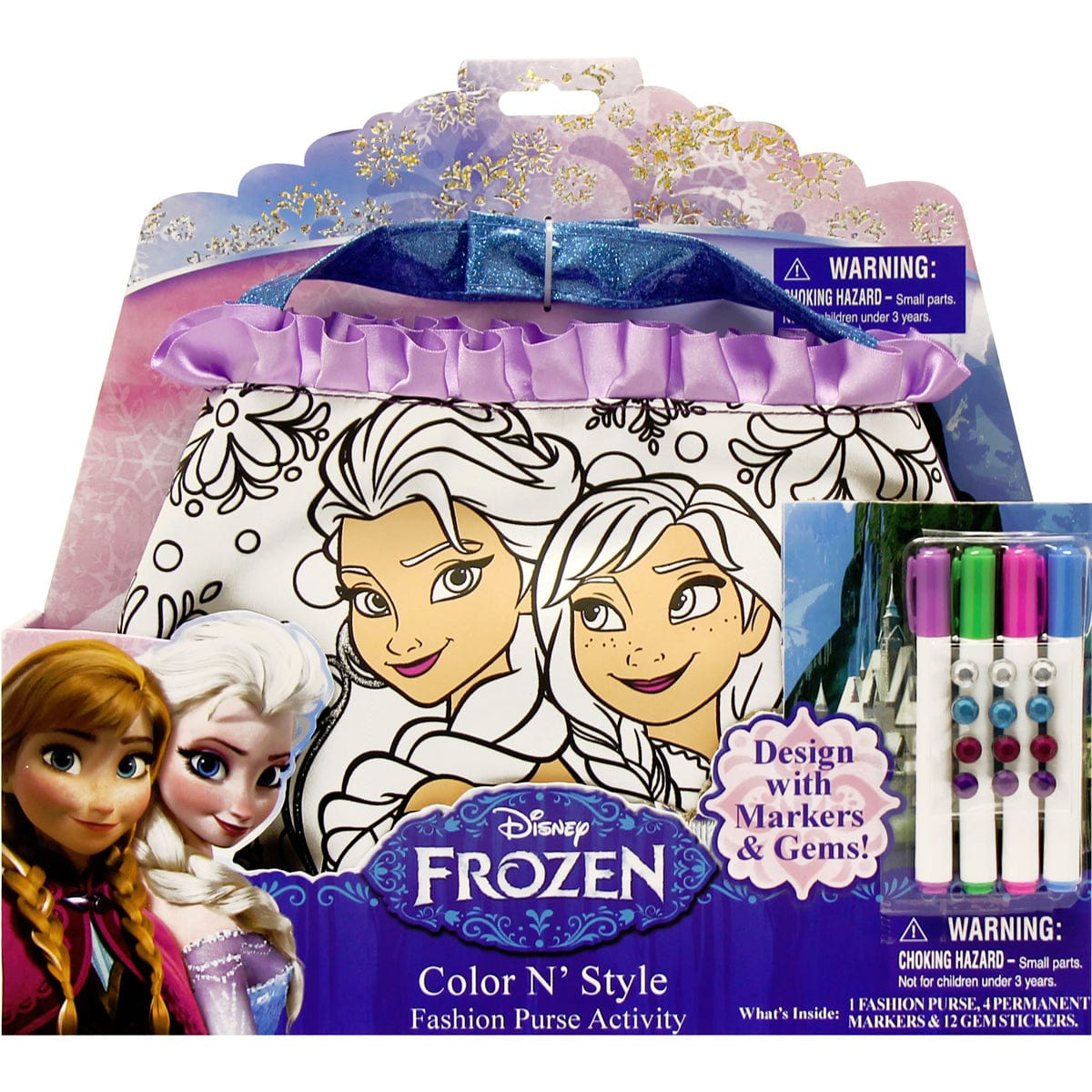 Tara Toys Frozen Color N' Style Fashion Purse - 92804