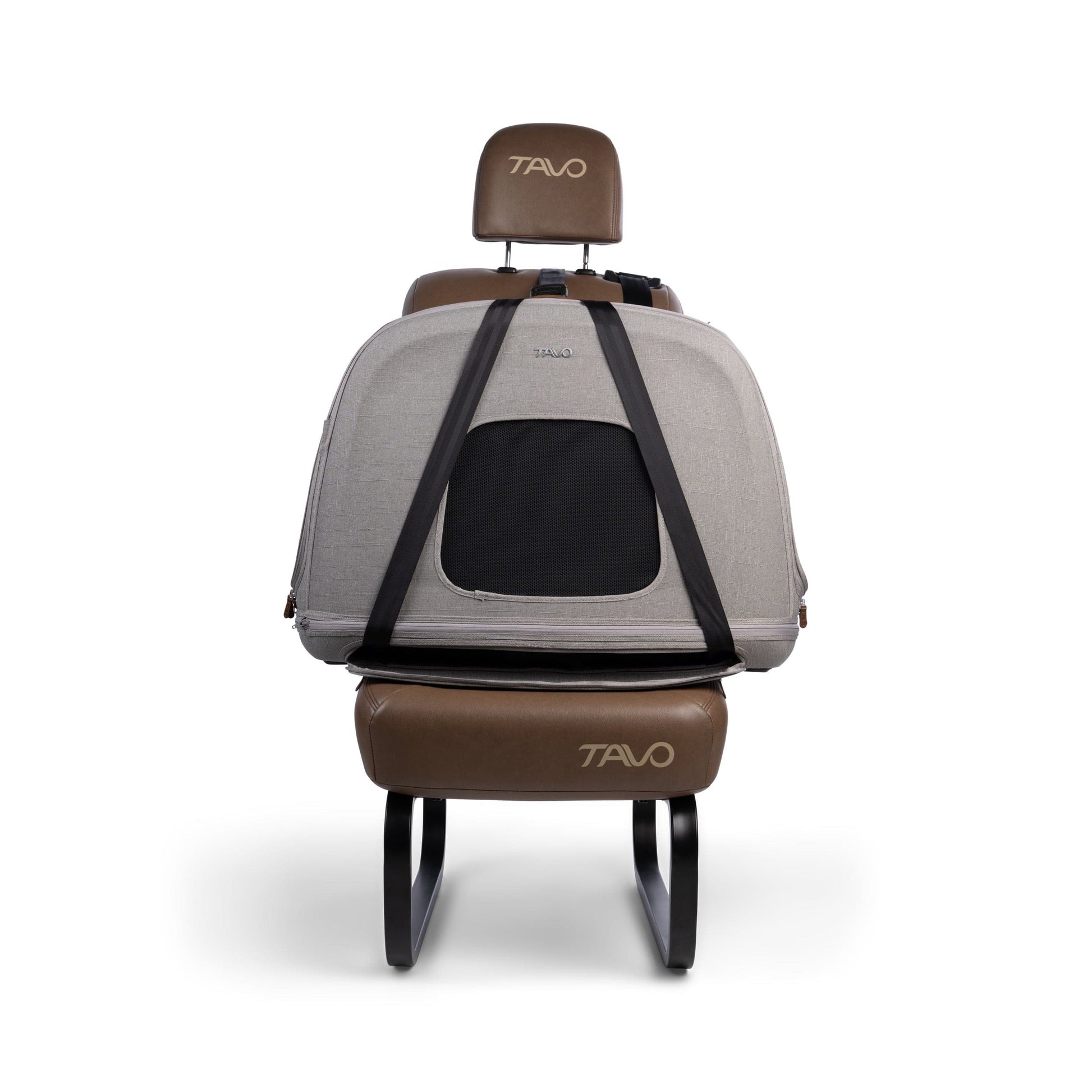 Tavo Pets Crispin Pet Car Seat, Large - Onyx - TC0006CAONX000