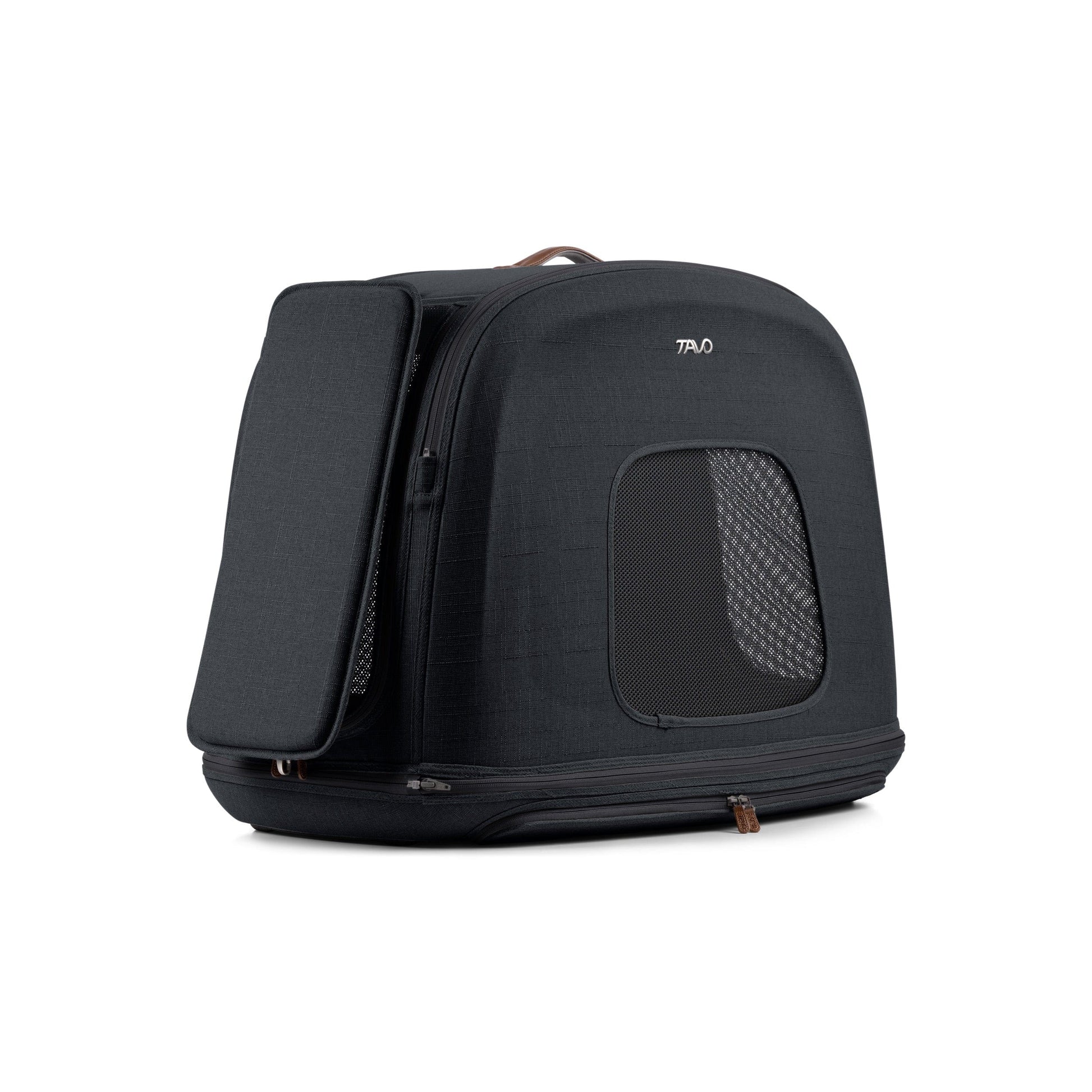 Tavo Pets Crispin Pet Car Seat, Medium - Onyx - TC0006AAONX000