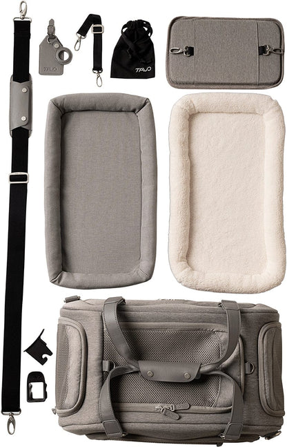 Tavo Pets Dupree II Carry-On Pet Car Seat - Merle - TC0007AAMRL000