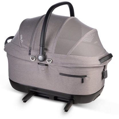 Tavo Pets Maeve iso6x Pet Car Seat Travel System - Black / Merle - Z2TS1104AAMRL000