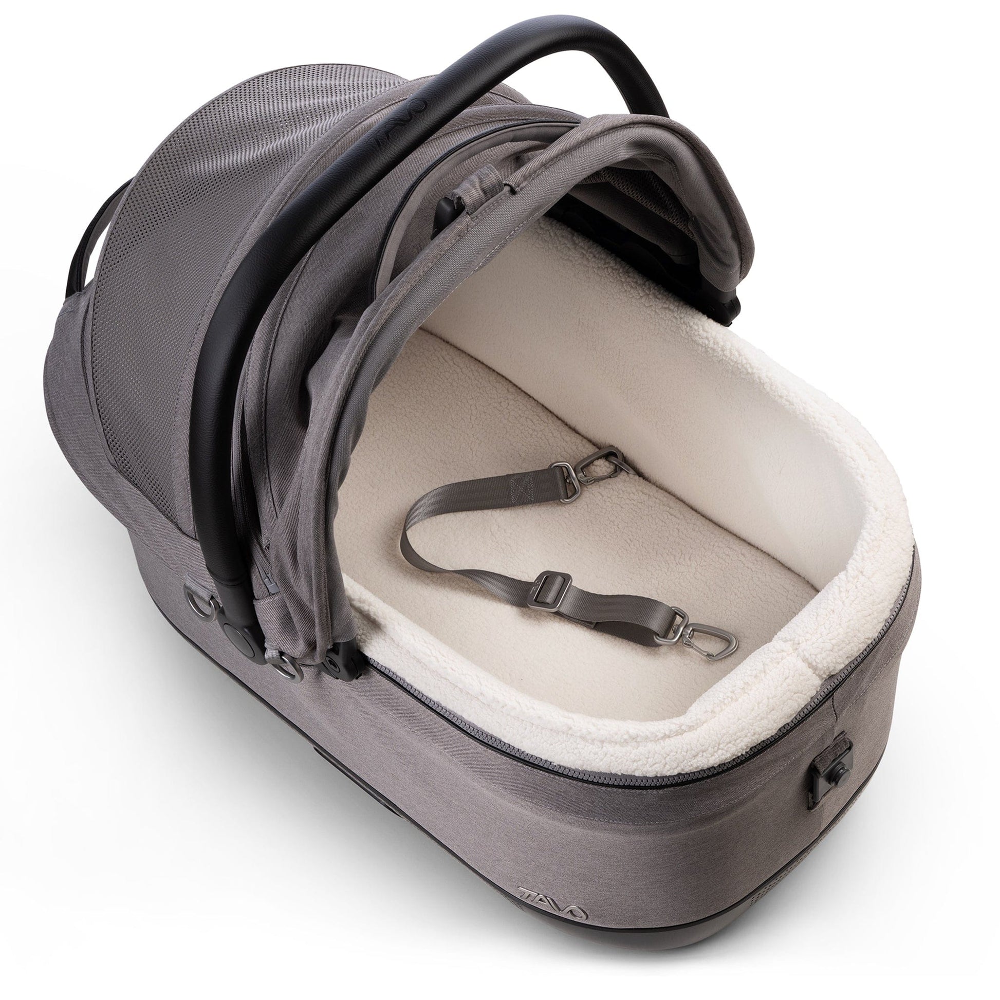 Tavo Pets Maeve iso6x Pet Car Seat Travel System - Black / Merle - Z2TS1104AAMRL000