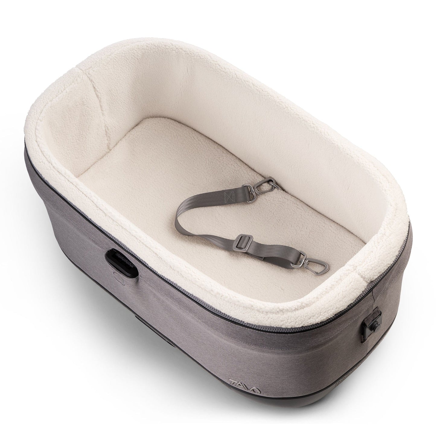 Tavo Pets Maeve iso6x Pet Car Seat Travel System - Black / Merle - Z2TS1104AAMRL000