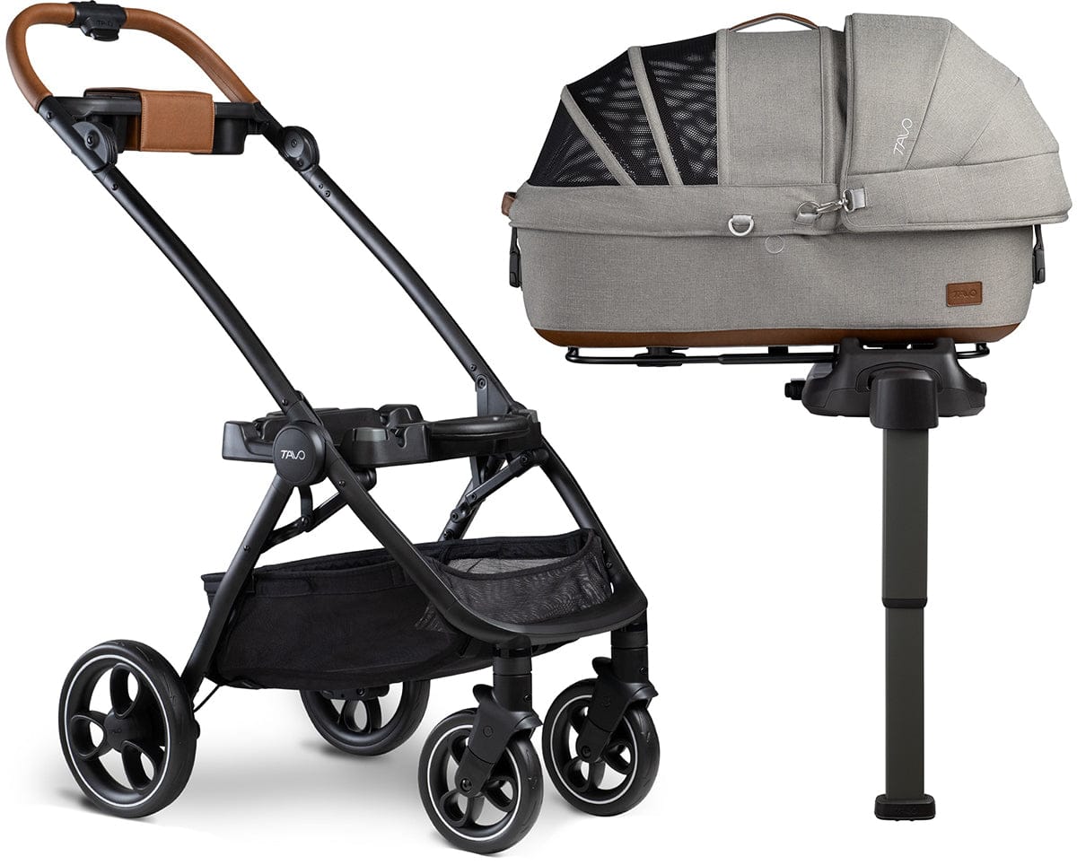 限定価格　TAVO ペットキャリー Maeve 7R ＋専用Bese2点セット Tavo Pets Maeve + Roscoe 3-IN-1 Pet Protection System, Medium Flex