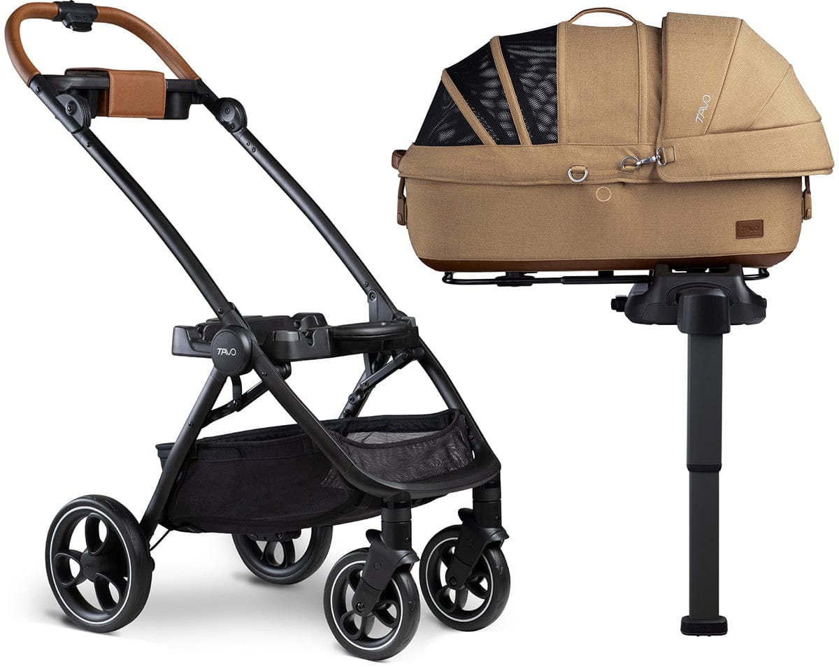 Tavo Pets Maeve + Roscoe 3-IN-1 Pet Protection System, Medium Flex - Sable - Z2TS002SABCOG000