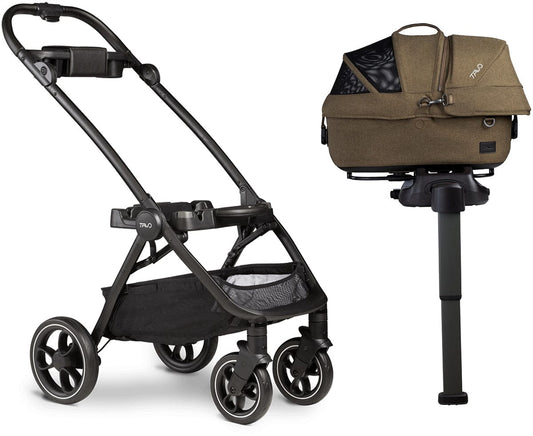Tavo Pets Maeve + Roscoe 3-IN-1 Pet Protection System, Small Flex - Brindle - Z2TS003BDLBLK000