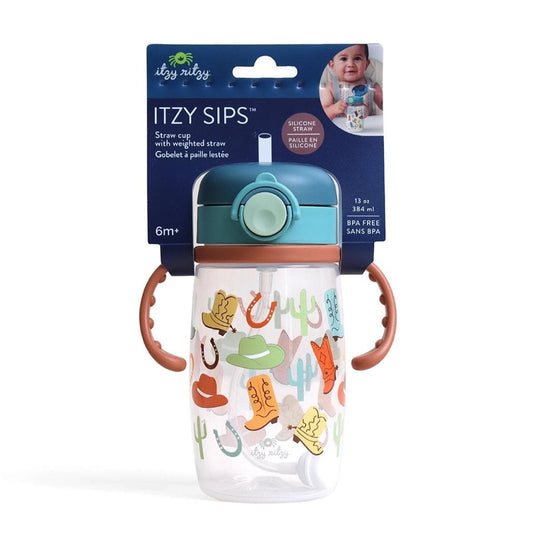Itzy Ritzy Itzy Sips Straw Sippy Cup - Giddy Up! - 807201909