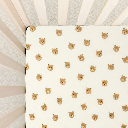 Lou Lou & Company Crib Sheet - Teddy