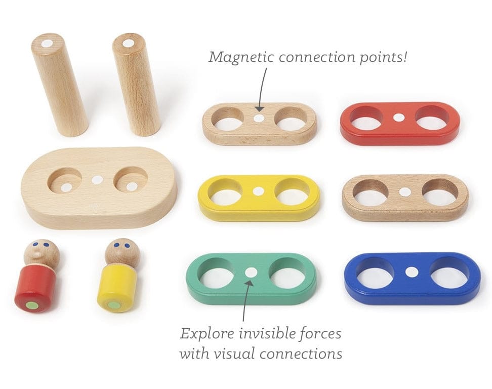 Tegu Magnetic Floating Stacker - Big Top - STA-BTP-806T
