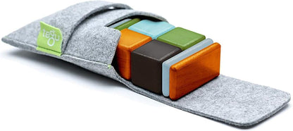 Tegu Pocket Pouch 8 Piece Magnetics Blocks - Nelson