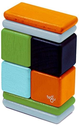 Tegu Pocket Pouch 8 Piece Magnetics Blocks - Nelson