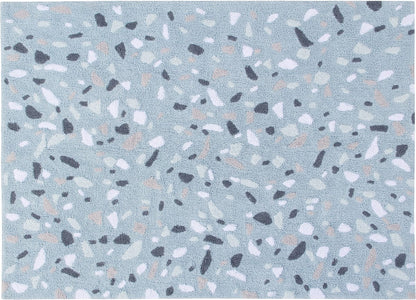 Lorena Canals Terrazzo Rug - Aquamarine (4' 7'' x 6' 7'') - C-TERRA-AQUA