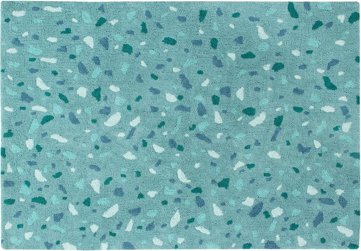 Lorena Canals Terrazzo Rug - Emerald (4' 7'' x 6' 7'') - C-TERRA-EMER
