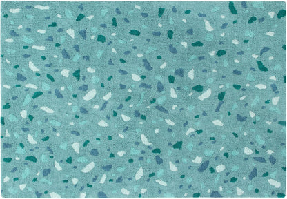 Lorena Canals Terrazzo Rug - Emerald (4' 7'' x 6' 7'') - C-TERRA-EMER