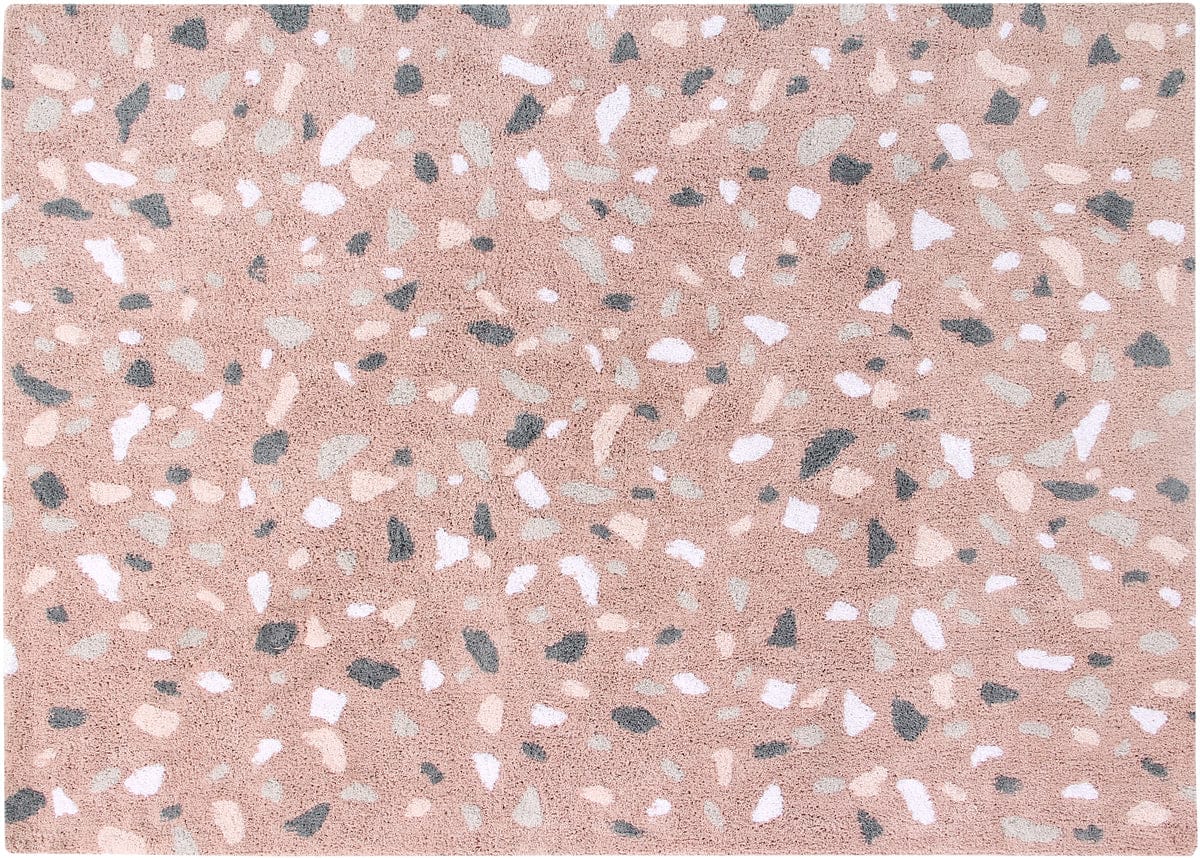 Lorena Canals Terrazzo Rug - Rose Quartz (4' 7'' x 6' 7'') - C-TERRA-ROSE
