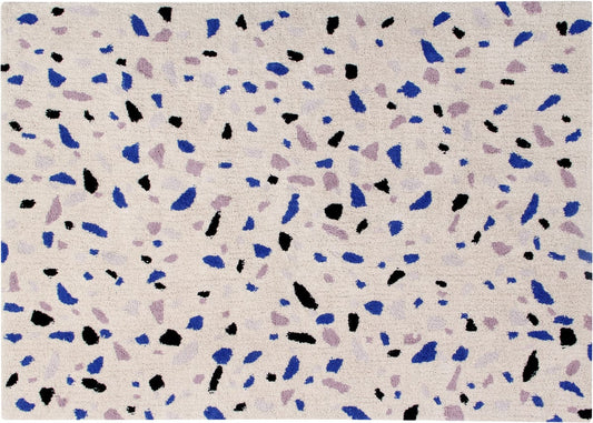 Lorena Canals Terrazzo Rug - Sapphire (4' 7'' x 6' 7'') - C-TERRA-SAPHIR