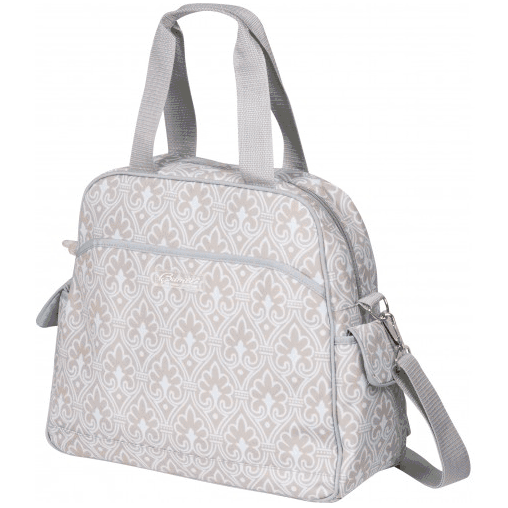 The Bumble Collection Brittany Diaper Bag - Blue Filagree - BUM-43064