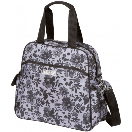 The Bumble Collection Brittany Diaper Bag - Lace Floral - BUM-43067