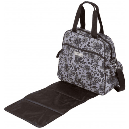 The Bumble Collection Brittany Diaper Bag - Lace Floral - BUM-43067