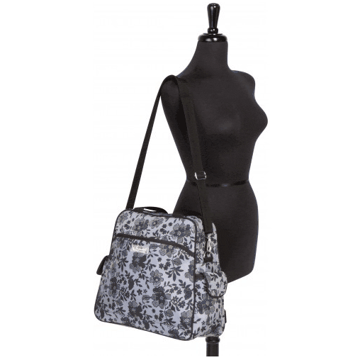 The Bumble Collection Brittany Diaper Bag - Lace Floral - BUM-43067
