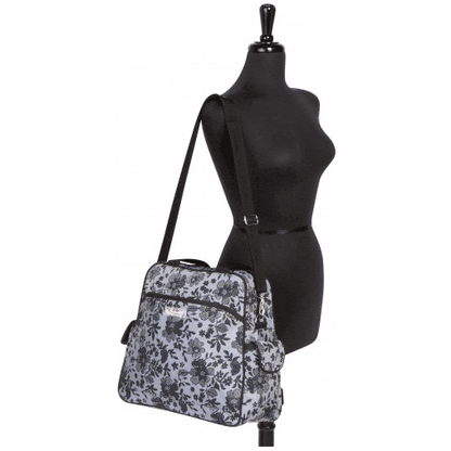 The Bumble Collection Brittany Diaper Bag - Lace Floral - BUM-43067