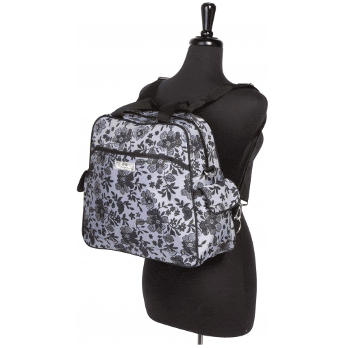 The Bumble Collection Brittany Diaper Bag - Lace Floral - BUM-43067