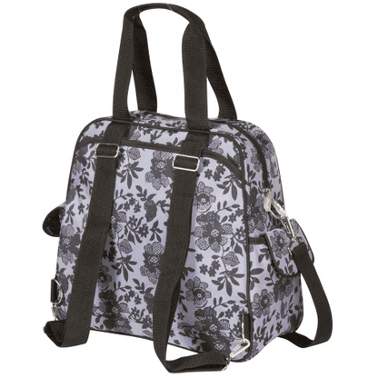 The Bumble Collection Brittany Diaper Bag - Lace Floral - BUM-43067