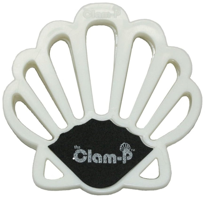 The Clam-P Stroller Blanket Clip, 2pk - White